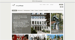 Desktop Screenshot of montag-stiftungen.de